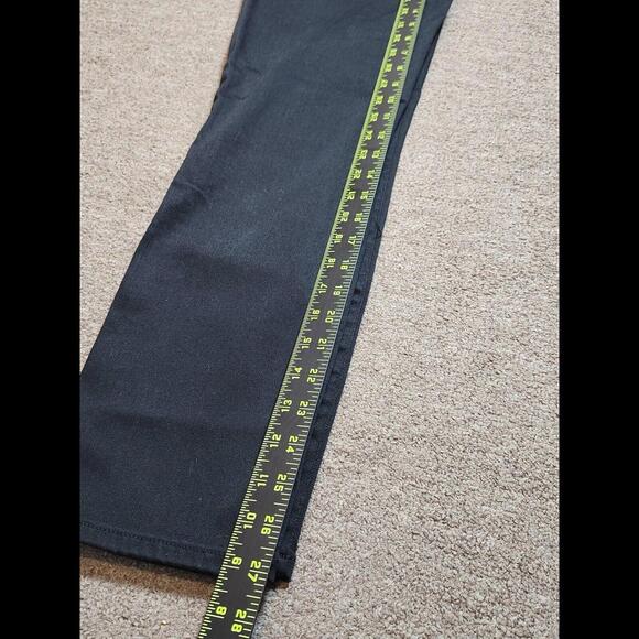 J Crew 9" Mid Rise Vintage Slim Straight Jeans in Charcoal Black Gray Wash Sz 25 - Picture 12 of 12